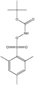 N-Boc-O-(mesitylsulfonyl)hydroxylamine Chemical Structure