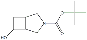 N-Boc-6-hydroxy-3-azabicyclo[3.2.0]heptane 化学構造