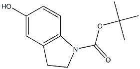 N-Boc-5-Hydroxyindoline Chemical Structure