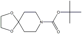 N-BOC-1，4-DIOXA-8-AZA-SPIRO[4.5]DECANE Chemical Structure