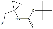 N-Boc-1-(bromomethyl)cyclopropanamine Chemical Structure