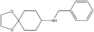 N-Benzyl-(1，4-dioxa-spiro[4.5]dec-8-yl)-amine Chemical Structure