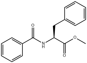 N-Benzoyl-L-Phenylalanine methyl ester Chemical Structure