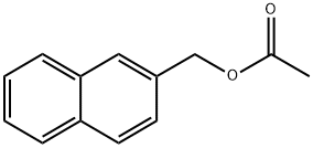 naphthalen-2-ylmethyl acetate التركيب الكيميائي