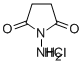 N-Aminosuccinimide Hydrochloride التركيب الكيميائي