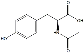 N-Acetyl-DL-tyrosine Chemical Structure