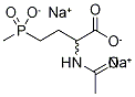 N-Acetyl Glufosinate-d3 Disodium Salt Chemical Structure