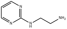 N1-(Pyrimidin-2-yl)ethane-1，2-diamine 化学構造