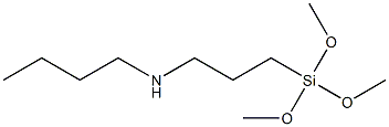 N-[3-(Trimethoxysilyl)propyl]butan-1-amine Chemical Structure