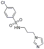 N-[3-(1-Imidazolyl)propyl]-4-chlorobenzenesulfonamide Chemical Structure