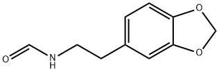 N-[2-(1，3-Benzodioxol-5-yl)ethyl]formamide Chemical Structure