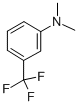 N，N-Dimethyl-3-(trifluoromethyl)aniline 化学構造