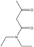 N，N-Diethylacetoacetamide Chemical Structure