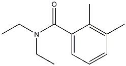 N，N-Diethyl-2，3-dimethylbenzamide Chemische Struktur