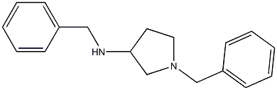 N，N'-Dibenzyl-3-aminopyrrolidine 化学構造