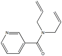 N，N-Diallylnicotinamide Chemische Struktur