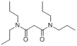 N，N，N'，N'-Tetrapropylmalonamide 化学構造