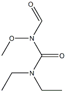 N-(Diethylcarbamoyl)-N-methoxyformamide Chemische Struktur