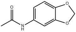 N-(Benzo[d][1，3]dioxol-5-yl)acetamide Chemische Struktur