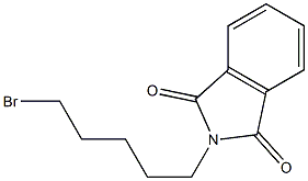 N-(5-Bromopentyl)phthalimide 化学構造