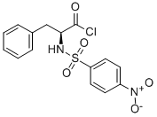 N-(4-Nitrophenylsulfonyl)-L-phenylalanyl Chloride التركيب الكيميائي