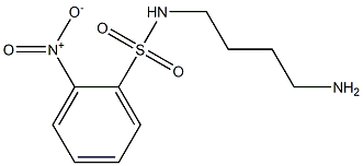 N-(4-Aminobutyl)-2-nitrobenzenesulfonamide Chemical Structure