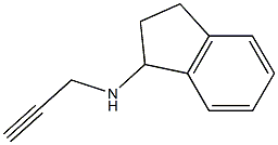 N-(2-Propynyl)-2，3-dihydroinden-1-amine Chemical Structure