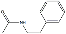 N-(2-Phenylethyl)acetamide 化学構造