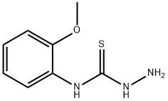 N-(2-Methoxyphenyl)hydrazinecarbothioamide 化学構造