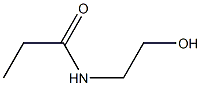 N-(2-Hydroxyethyl)propionamide Chemical Structure