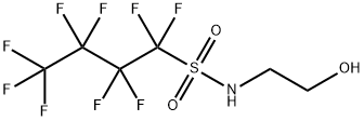 N-(2-Hydroxyethyl)perfluorobutanesulfonamide Chemical Structure