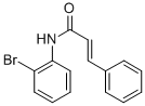 N-(2-Bromophenyl)-3-Phenylprop-2-Enamide Chemische Struktur