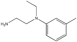 N-(2-Aminoethyl)-N-ethyl-m-toluidine Chemische Struktur