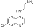 N-(2-aminoethyl)-7-chloroquinolin-4-amine 化学構造