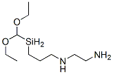 N-(2-Aminoethyl)-3-Aminopropyl Methyl Diethoxysilane Chemical Structure