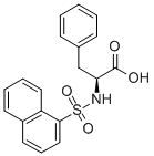 N-(1-Naphthalenesulfonyl)-L-phenylalanine التركيب الكيميائي