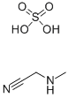 Methylaminoacetonitrile Sulfate التركيب الكيميائي