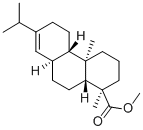 Methyl Dihydroabietate Chemische Struktur