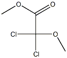 Methyl Dichloromethoxyacetate Chemische Struktur