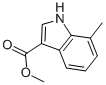 Methyl 7-methyl-1H-indole-3-carboxylate التركيب الكيميائي