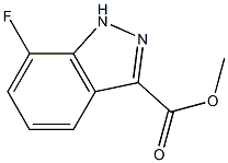 Methyl 7-Fluoro-1H-indazole-3-carboxylate Chemical Structure