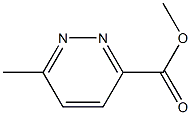 Methyl 6-Methylpyridazine-3-carboxylate 化学構造