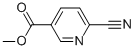 Methyl 6-Cyanopyridine-3-carboxylate Chemical Structure