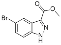 Methyl 5-bromo-1H-indazole-3-carboxylate Chemical Structure