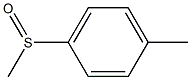 Methyl 4-Tolyl Sulfoxide Chemical Structure