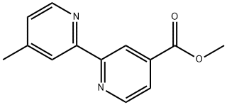 Methyl 4'-Methyl-2，2'-bipyridine-4-carboxylate Chemical Structure