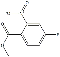 Methyl 4-Fluoro-2-nitrobenzoate Chemische Struktur