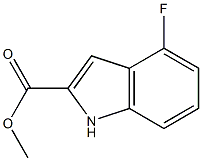 Methyl 4-fluoro-1H-indole-2-carboxylate Chemical Structure