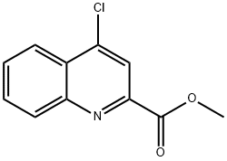 Methyl 4-Chloroquinoline-2-carboxylate Chemical Structure