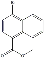 Methyl 4-Bromo-1-naphthoate Chemical Structure